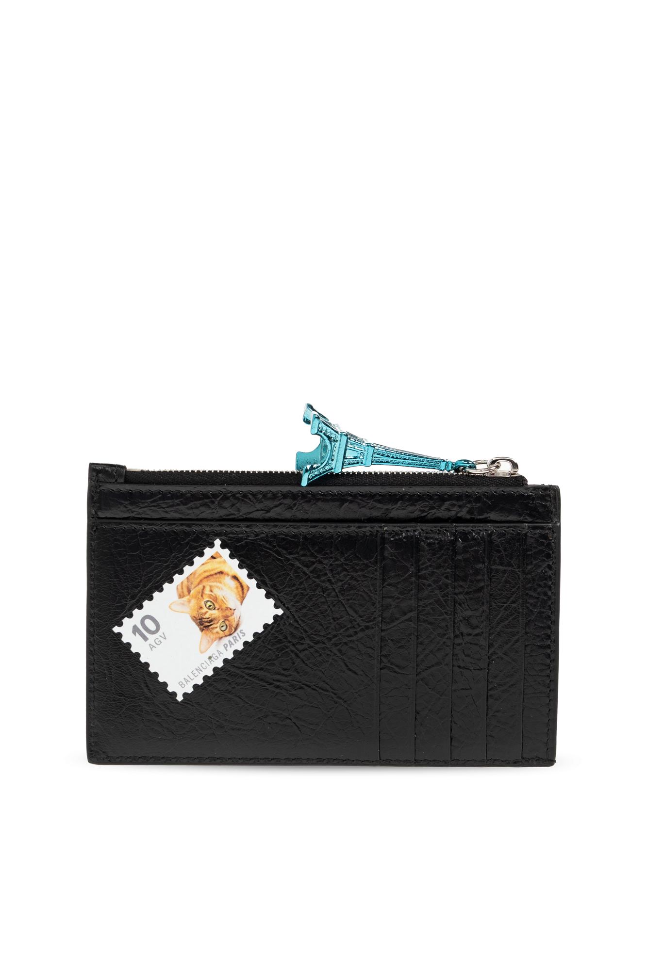Balenciaga Leather card holder | Men's | Vitkac